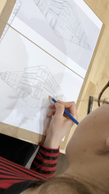 perspective drawing course may fine art studio