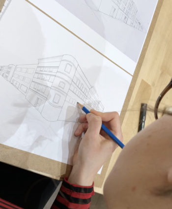 perspective drawing course may fine art studio