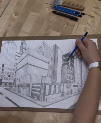 perspective drawing course, may art studio Vienna
